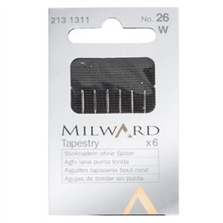 Tapestry needles with blunt point NR 26 Tapestry needles with blunt point NR 26
