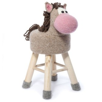   Animal stool crochet part 1