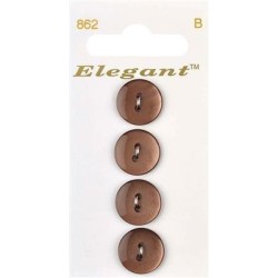 Buttons Elegant nr. 862 on a card