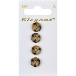 Buttons Elegant nr. 853 on a card