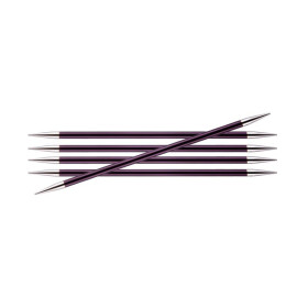  Knitpro Zing Strumpfstricknadeln 6 mm