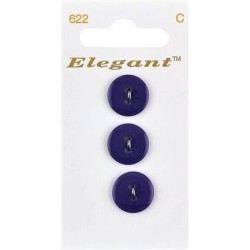 Buttons Elegant nr. 622 on a card