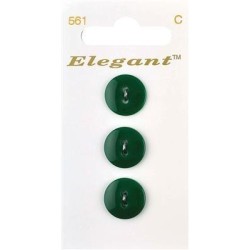 Buttons Elegant nr. 561 on a card