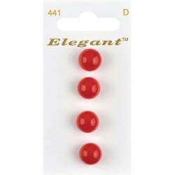 Buttons Elegant nr. 441 on a card