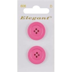 Buttons Elegant nr. 606 on a card