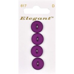 Buttons Elegant nr. 617 on a card