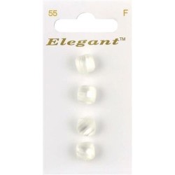 Buttons Elegant nr. 55 on a card