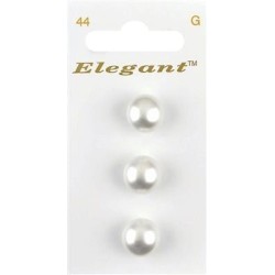 Buttons Elegant nr. 44 on a card