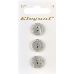 Buttons Elegant nr. 117 on a card