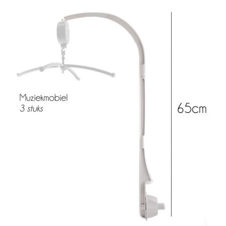   Support mobile bébé à musique