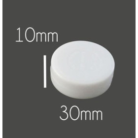 Rattle disc flat 30 x 10 mm