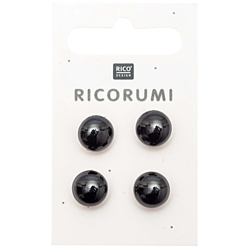 4 Animal eyes for sewing 11 mm