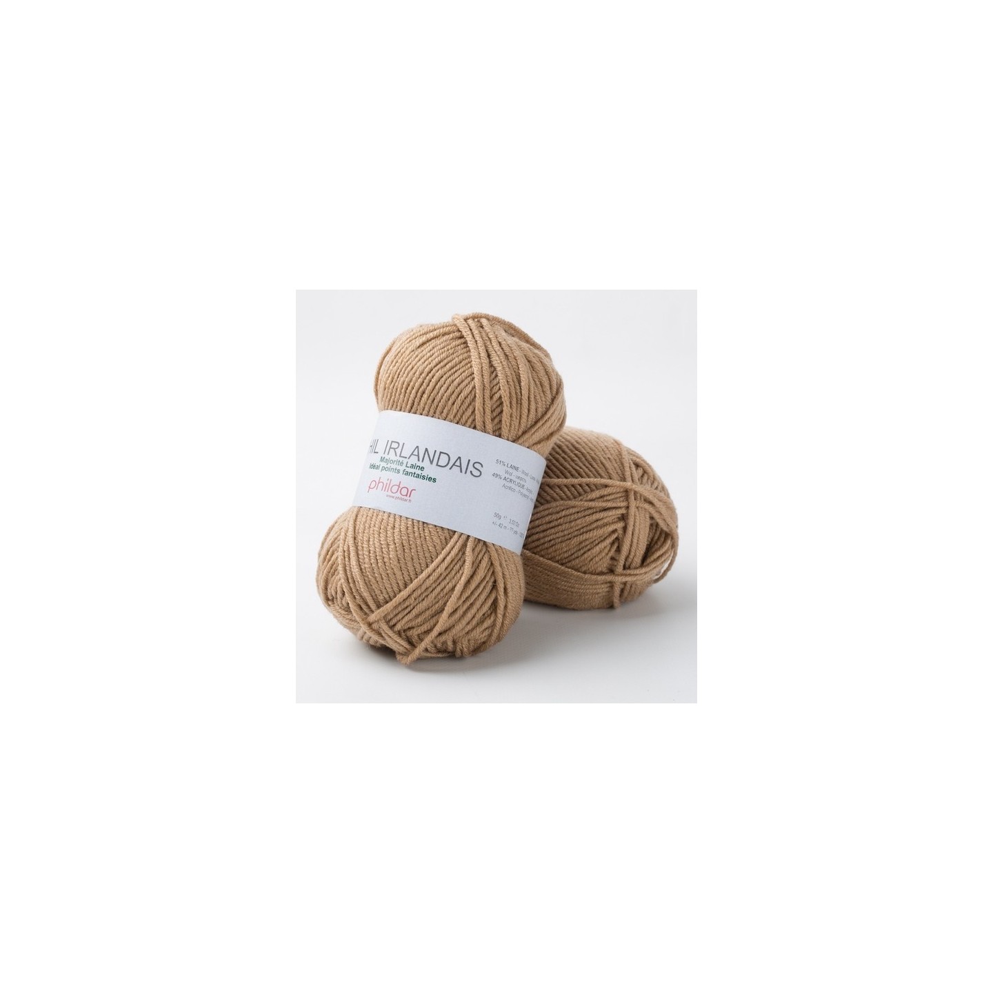 Knitting yarn Phildar Phil Irlandais Kraft