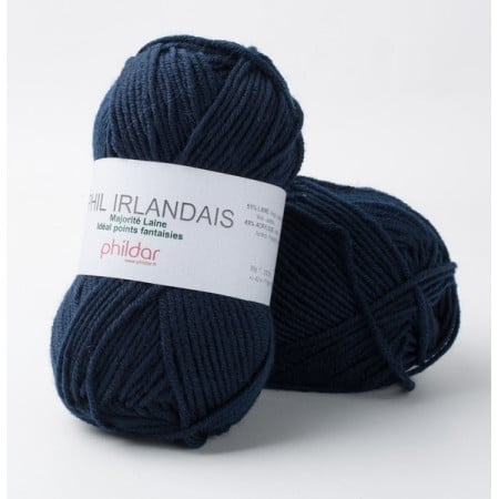 Knitting yarn Phildar Phil Irlandais Marine