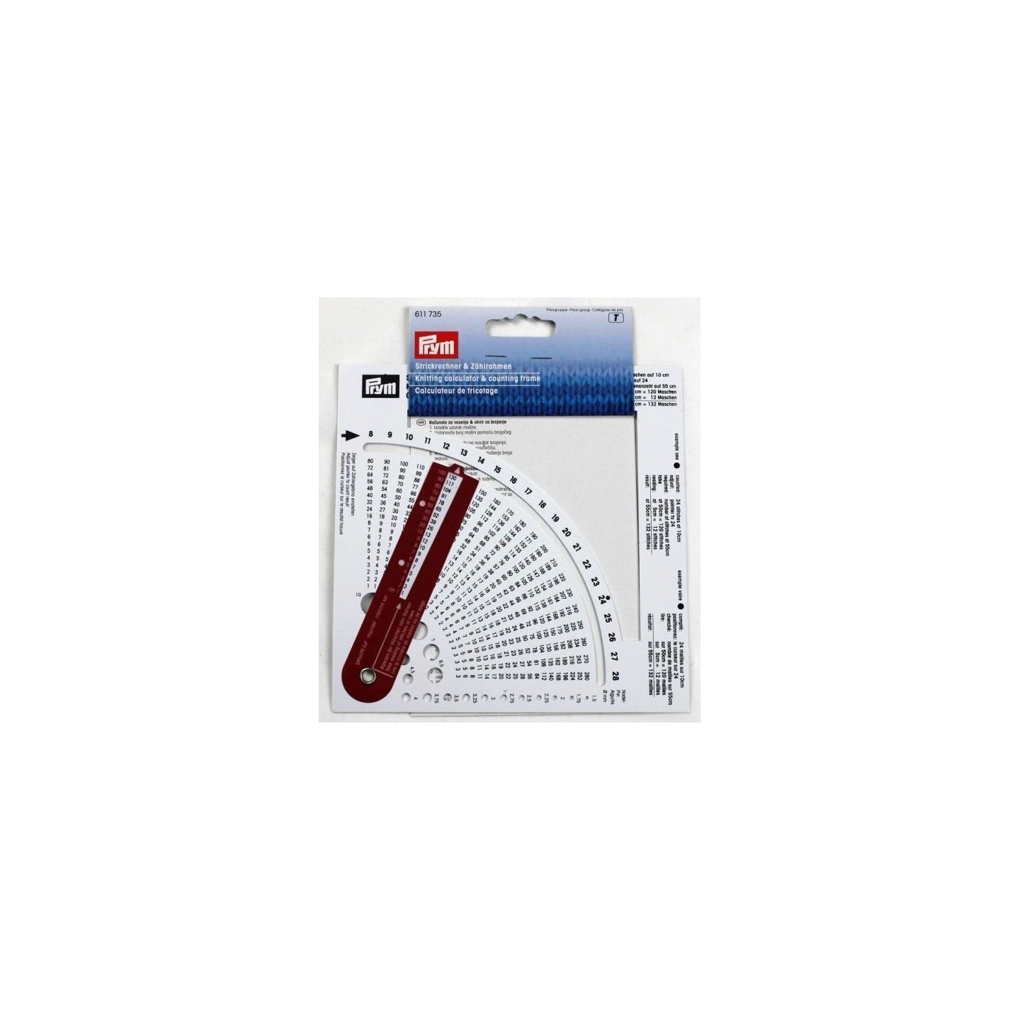   Calculateur de tricotage Prym