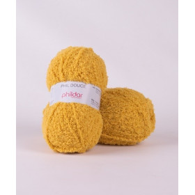 Knitting yarn Phildar Phil Douce gold