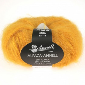 Strickwolle Annell Alpaca Annell 5706 ocker