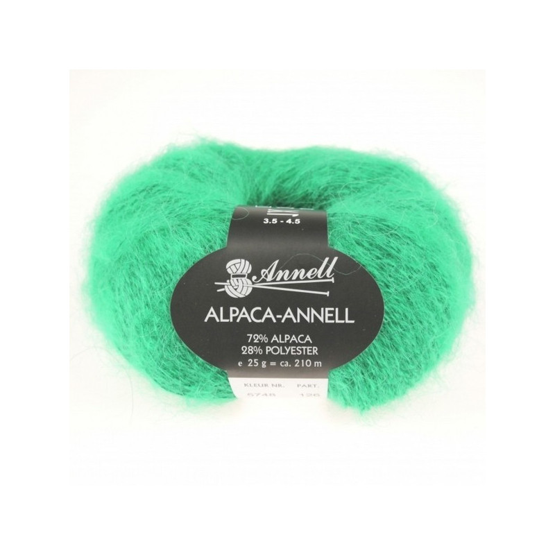 Alpaca Annell 5748 grasgroen