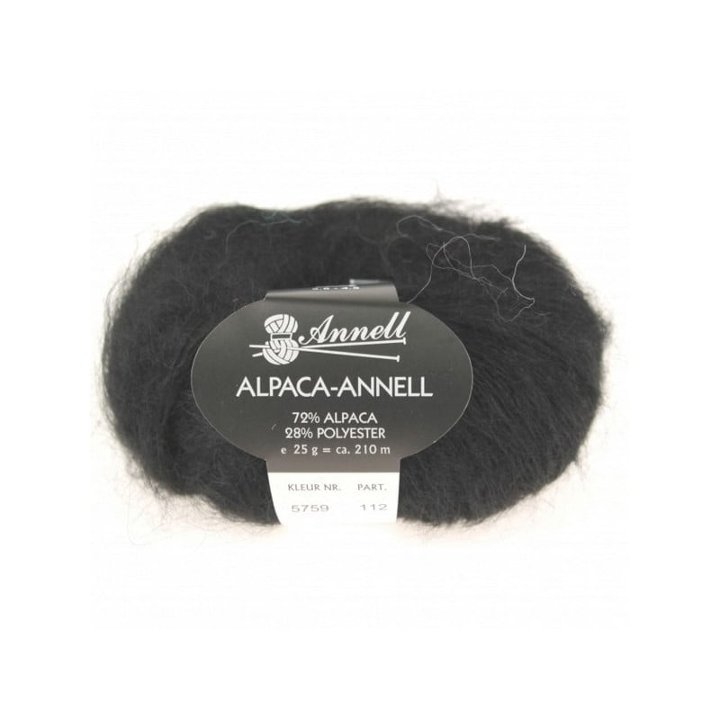 Alpaca Annell 5759 zwart
