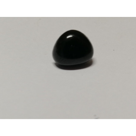 Nez 12 mm triangle plat noir