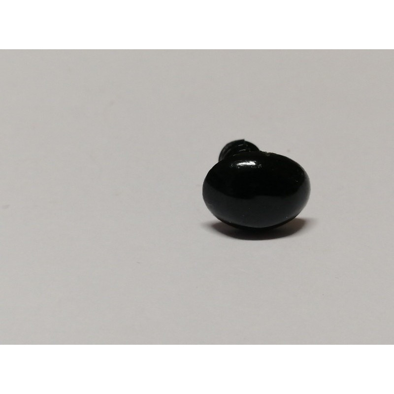 Dierenneus 12 mm ovaal vlak