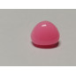 Dierenneus 12 mm driehoek vlak - roze