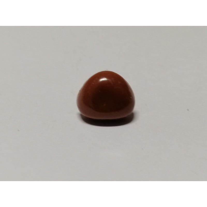 Nez 12 mm triangle plat brun Nez 12 mm triangle plat brun