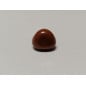 Nez 12 mm triangle plat brun Nez 12 mm triangle plat brun