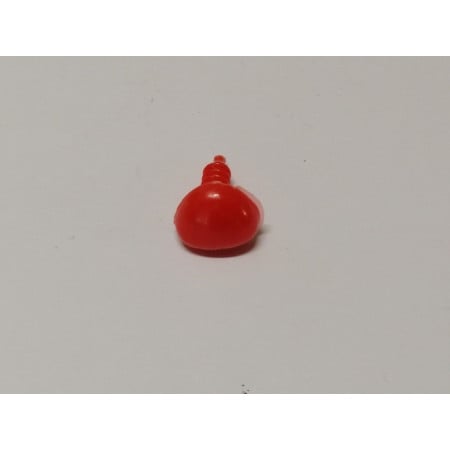   Dierenneus 12 mm driehoek vlak - rood