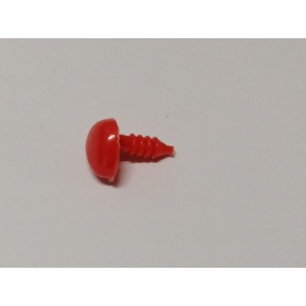   Nez 12 mm triangle plat rouge