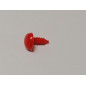 Dierenneus 12 mm driehoek vlak - rood
