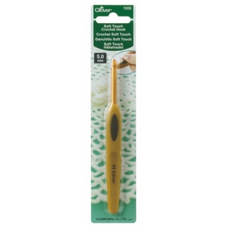 Clover Häkelnadel Soft Touch 5 mm