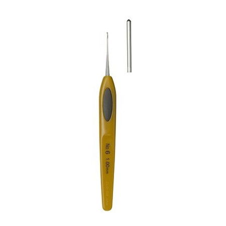 Haaknaald soft touch 1  mm