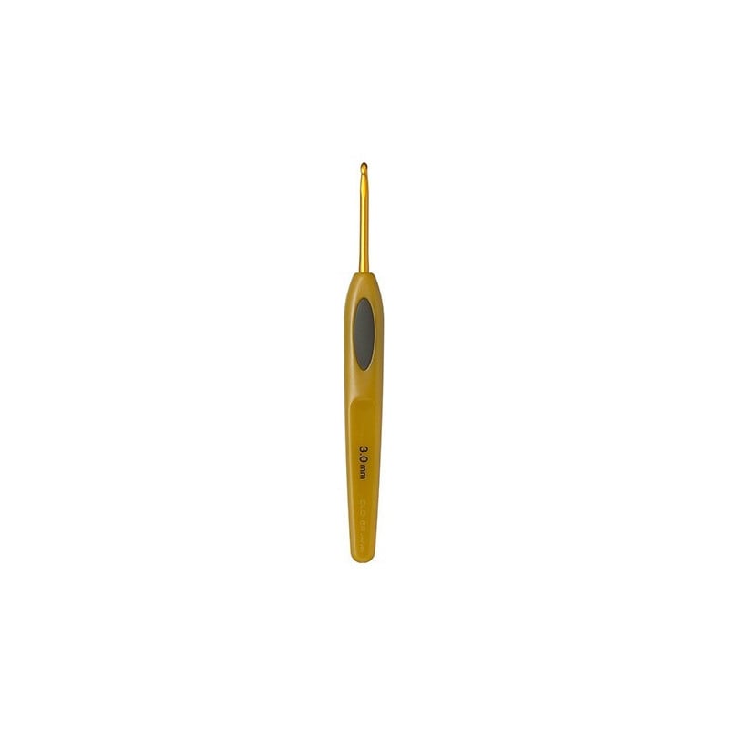 Crochet hook soft touch 3 mm