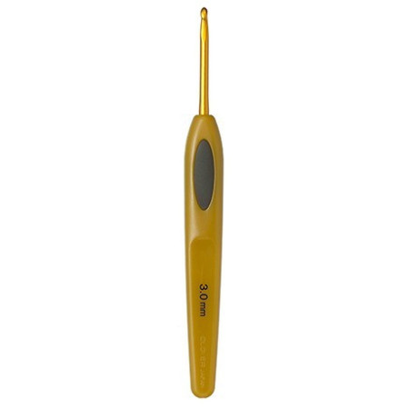 Haaknaald soft touch 3 mm