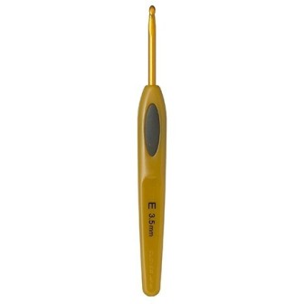  Clover Haaknaald soft touch 3,5 mm