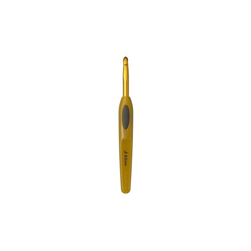 Crochet hook soft touch 6 mm