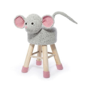   Tabourets animaliers au crochet partie 1
