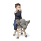Animal stool crochet part 2