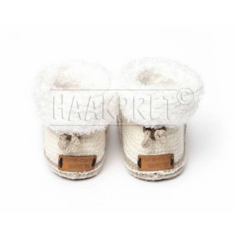   Crocheted slippers