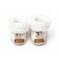 Crocheted slippers