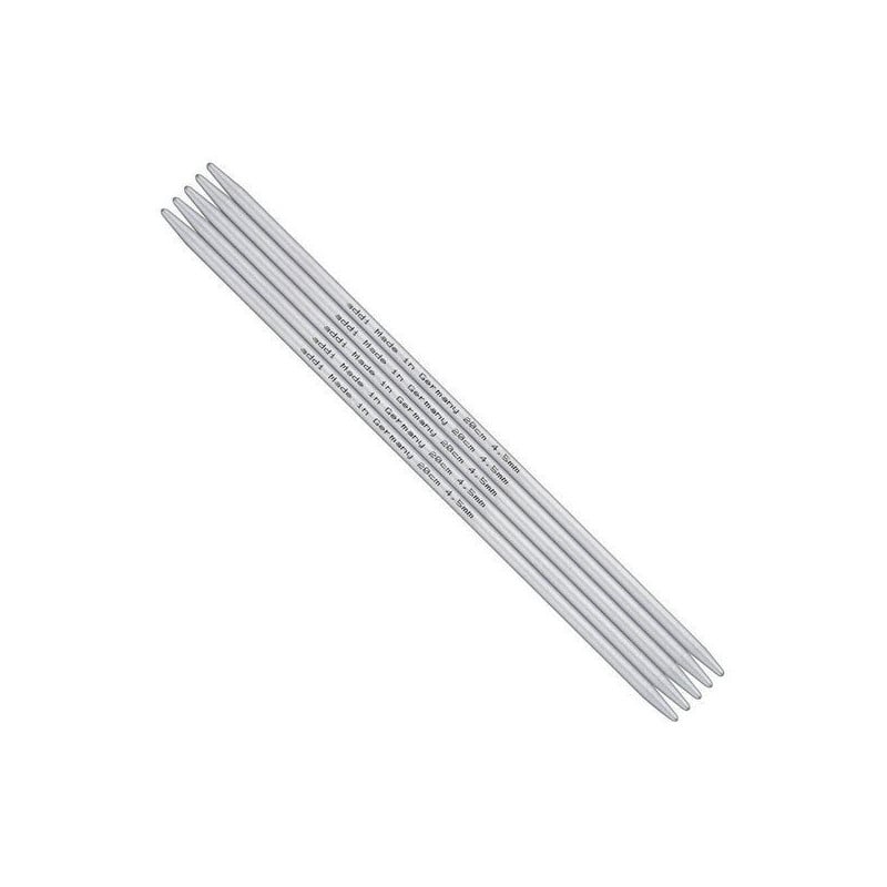  Aiguilles double pointes Addi 40 cm -  4 mm