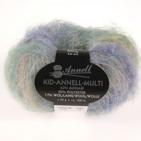 Strickwolle Annell Kid Annell Multi 3194
