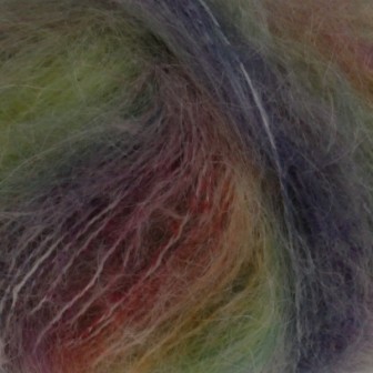Mohair breiwol Annell Kid Annell Multi 3182