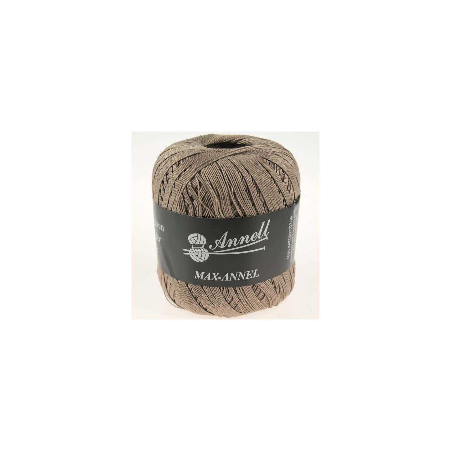 Crochet yarn Annell Max 3431Brown