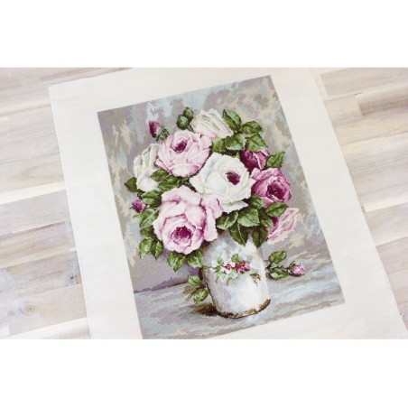 Kit de broderie Roses mélangées 2