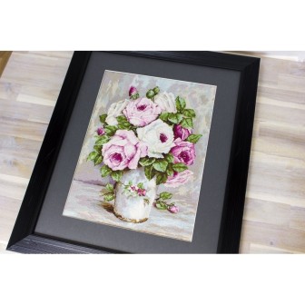 Luca-S Borduurpakket Gemengde rozen 2