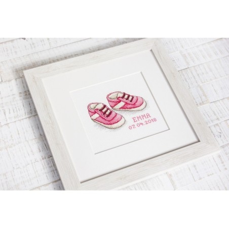 Borduurpakket Baby schoentjes 2
