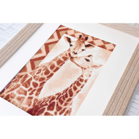 Borduurpakket giraffen Borduurpakket giraffen