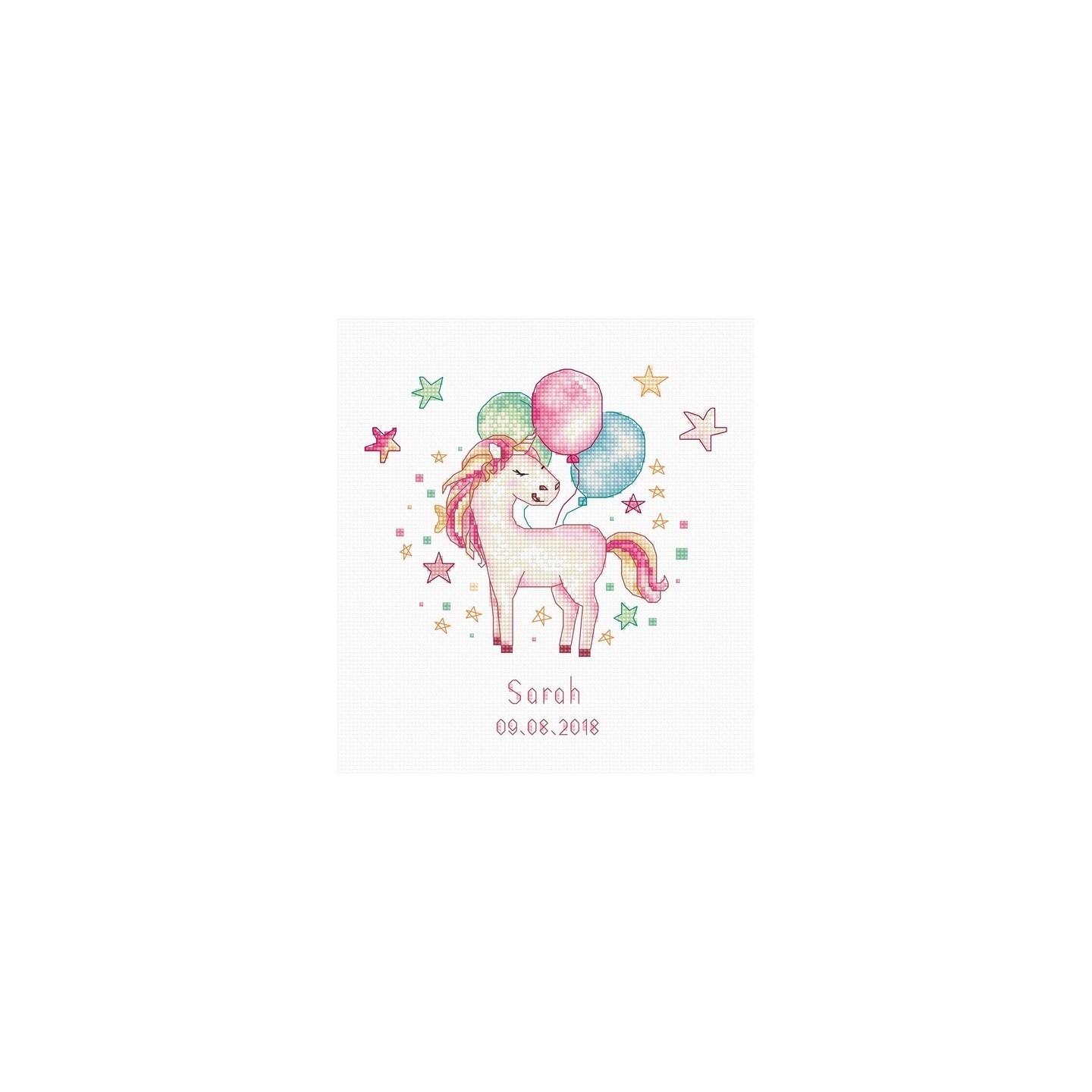 Luca-S Stickset Einhorn